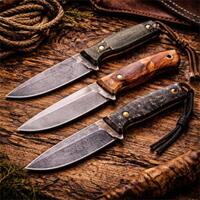 Knive med faste blade