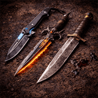 Knive fra film / spil