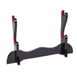 Bordstander – Sort Højglans Træ