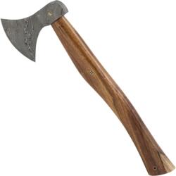 Robust økse i lagdelt damaskstål