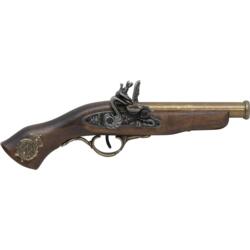 Kompakt Pistol med Træskaft