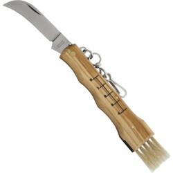 Svampekniv med Oliventræshåndtag