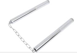 Nunchaku – Stål med Kæde
