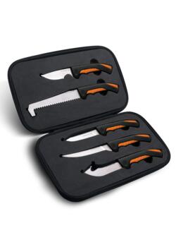 Fastbladet Jagtknivsæt – 5 Dele