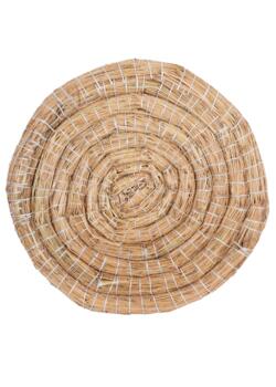 Traditionel bueskydningsskive i halm