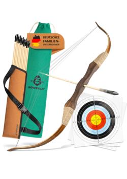 16-delt Bue- og Pilesæt til Børn