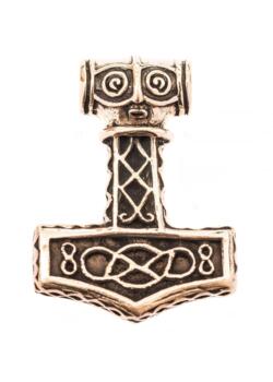 Mjölnir vedhæng i bronze