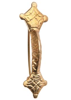 Remfibula broche i messing