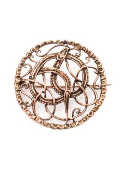 Vikingebroche med Midgårdsormen