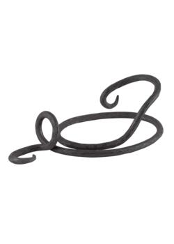 Holder til drikkehorn – håndsmedet, stor