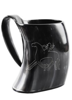 Stort ølkrus – Odin på Sleipner