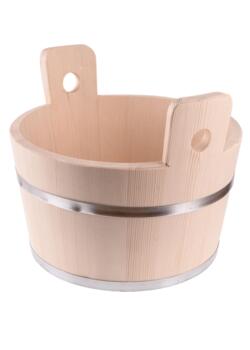 Træbalje i grantræ – ca. 15 liter