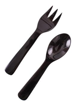 Gaffel og ske i horn