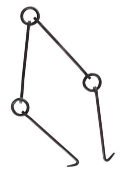 Håndsmedet ildkæde