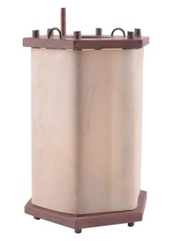 Middelalder lanterne i træ