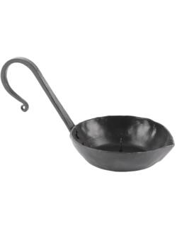 Lysestage i smedejern