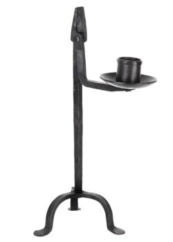 Rushlight-holder med lyskop