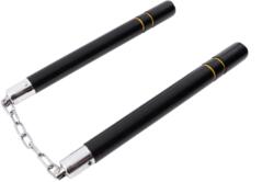 Nunchaku – træ med indgraverede