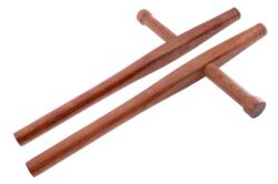 Okinawa tonfa – rund træmodel 50 cm