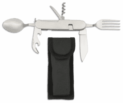 Multiværktøj lommekniv i aluminium