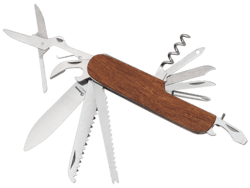 Multiværktøj med træskaft