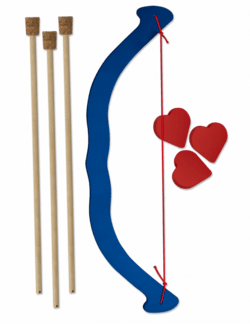 Træbue med pile – klassisk legesæt