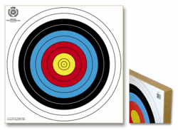 Skydeskive – officiel FITA turneringsmodel