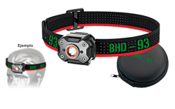 Let og kraftfuld pandelampe