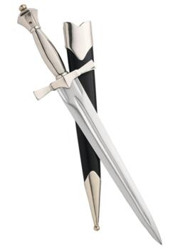 Silver Hilted Dagger