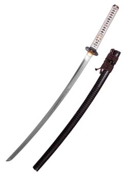 Snake Katana – håndsmedet katana i foldet stål