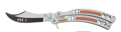 Butterfly træningskniv – orange tactical trainer