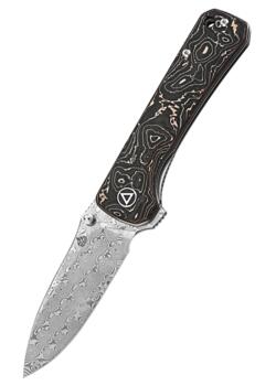 QSP Hawk Foldekniv – Damaskusstål