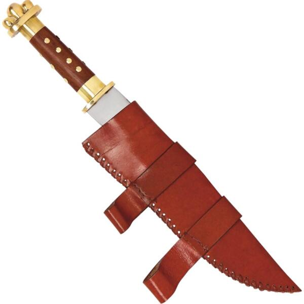 Sax Kniv med læderskede