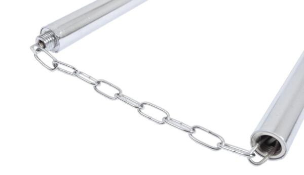 Nunchaku – Stål med Kæde