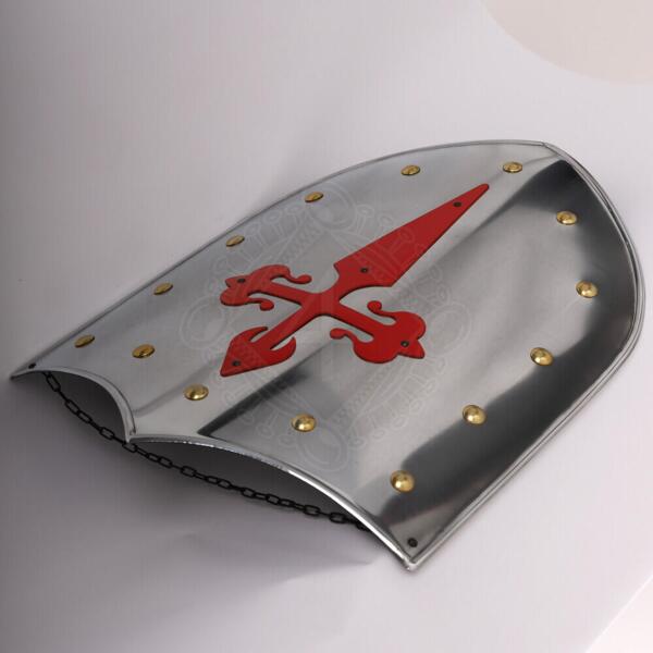 Stål-Skjold med Sankt Jakobs Kors