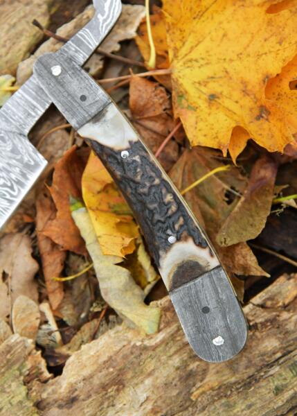 Damaskusbarberkniv
