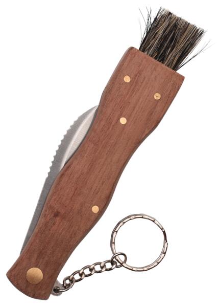 Svampekniv – med børste og etui