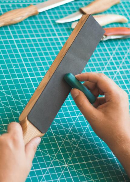 Dobbeltsidet læderstrop