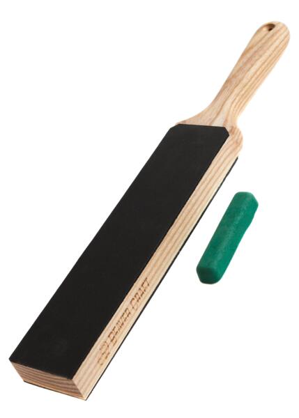 Dobbeltsidet læderstrop