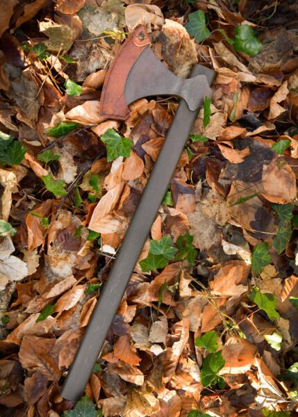 Kort vikingeøkse – antik finish