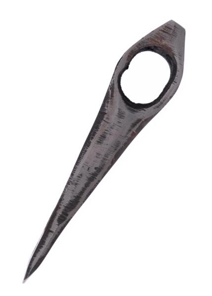 Håndsmedet vikingeøksehoved