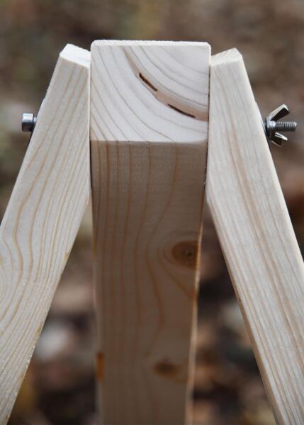 Målstativ i Træ – ca. 135 cm