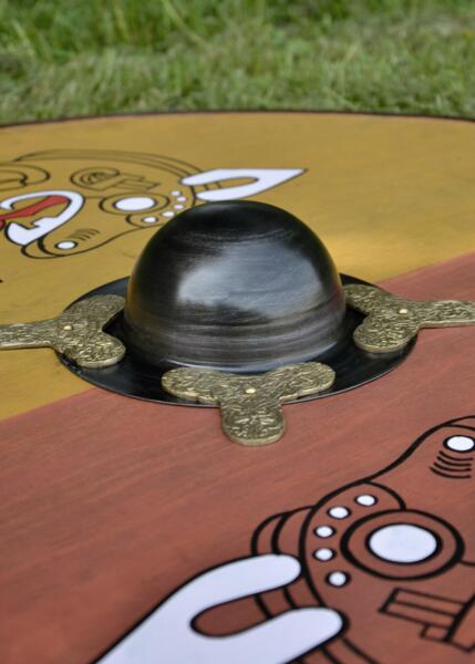 Vikinge Rundskjold – Nordisk Hestemotiv