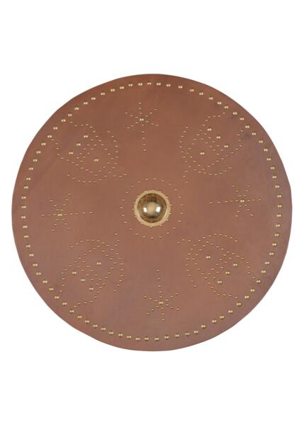 Targe – Skotsk Rundskjold med Messingbule