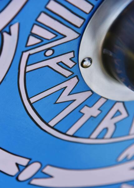 Vikinge Rundskjold Håndmalet