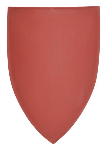 Stålskjold med Rød Grundmaling