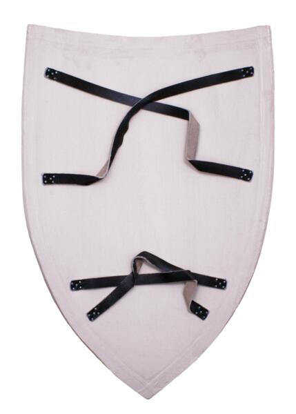 Heater Skjold i Træ – Hvid Grundmodel