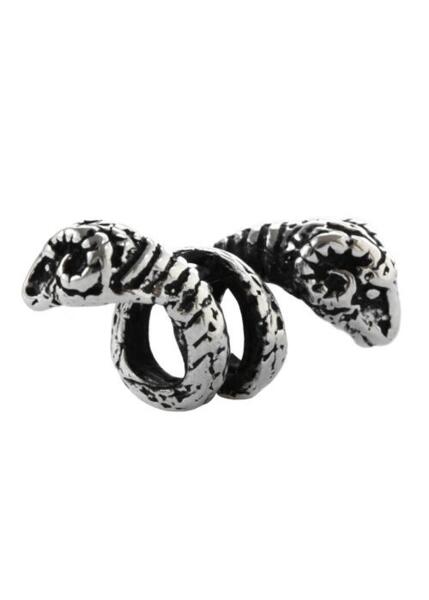 Skæg- og Hårperle i 925 Sølv