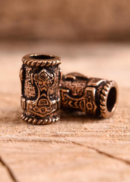 Viking Skæg med Thors Hammer