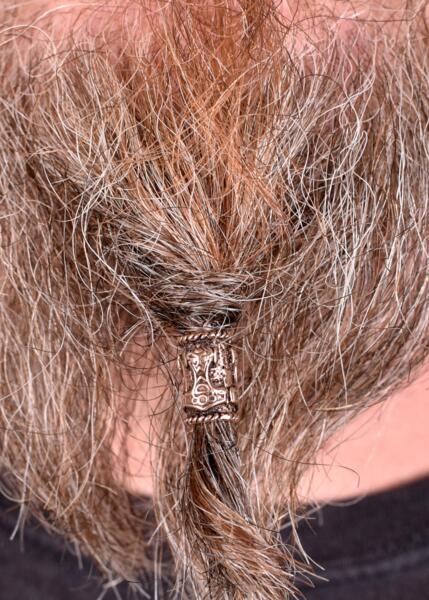 Viking Skæg med Thors Hammer